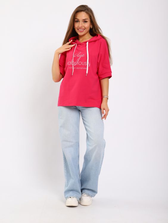 Футболка женская 6-207 (фуксия)