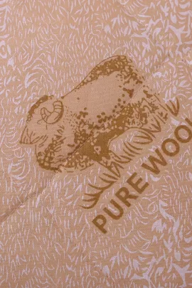 Подушка "Овечья шерсть" тик на молнии