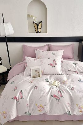 Постельное белье поплин эксклюзив - Кленовая бабочка