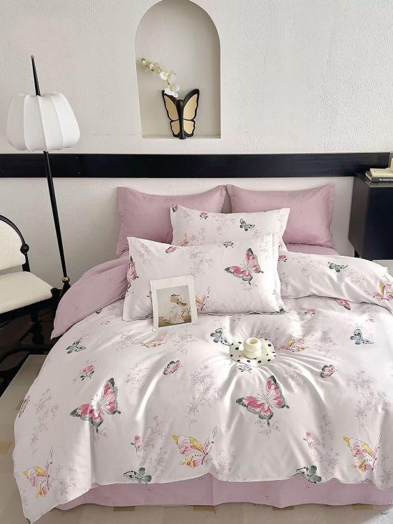 Постельное белье поплин эксклюзив - Кленовая бабочка