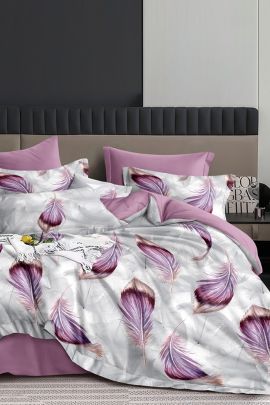 Постельное белье поплин люкс - Перышки