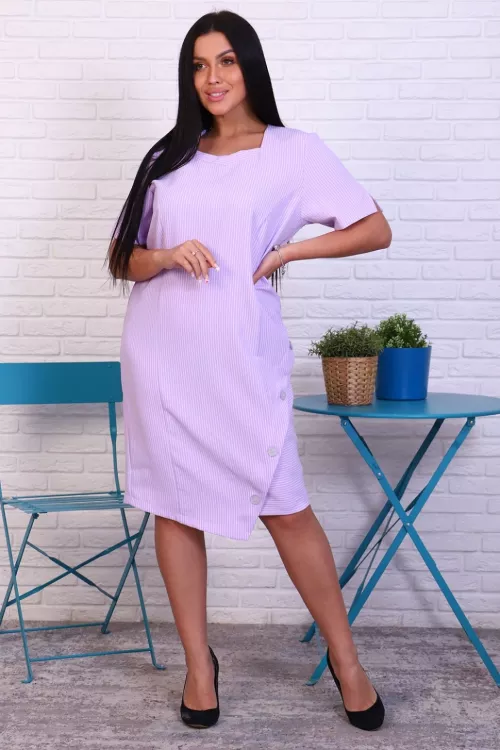 Платье 38531 сиреневый последний размер