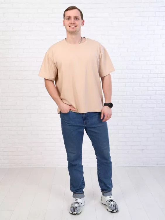 Футболка 2-Ф бежевая