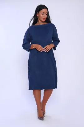 Платье 33028 индиго последний размер