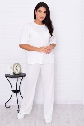 *Костюм женский Ф-5-017б (молоко)