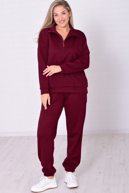 Костюм женский 5-354а (бордо)