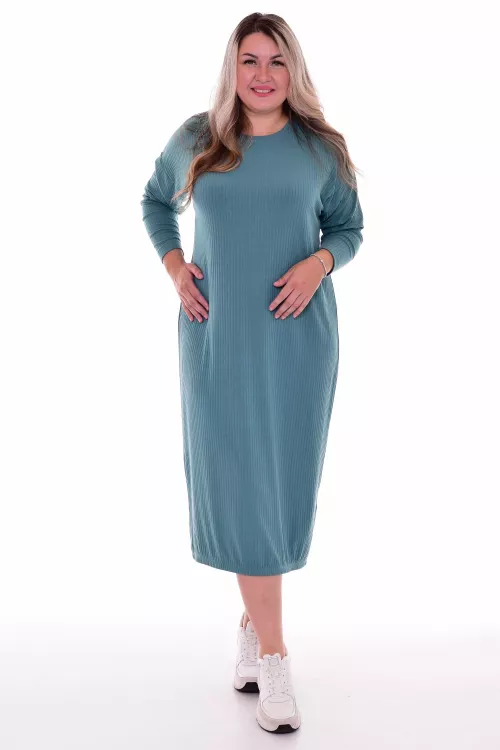 *Платье женское Ф-1-072 (зеленый)