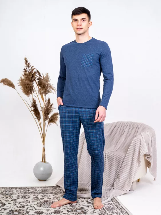 КМ-02 НСД Костюм мужской (кулирка) Индиго