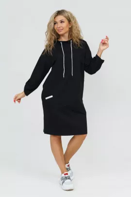 Платье 880 черный последний размер