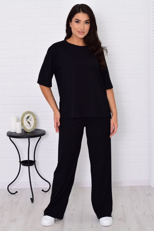 *Костюм женский Ф-5-017 (черный)