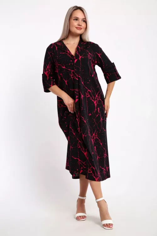 Платье 83803 розовый последний размер