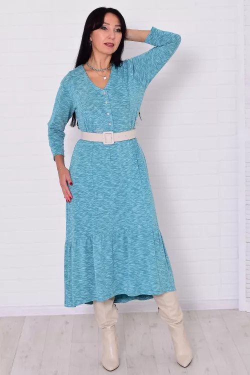 *Платье женское Ф-1-071 (зеленый)