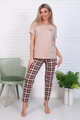 Пижама женская 5-312б (бисквит)