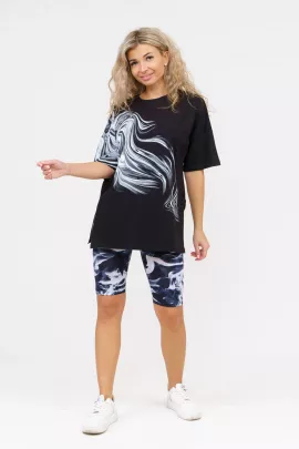 Костюм Молния (черный-черный)