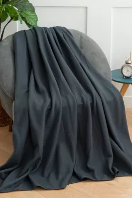 Графит Плед флис