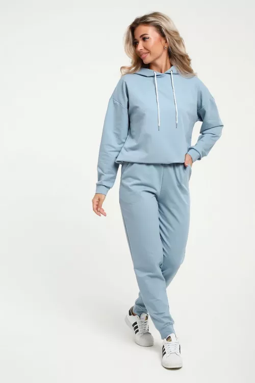 Костюм 47954 серо-голубой последний размер