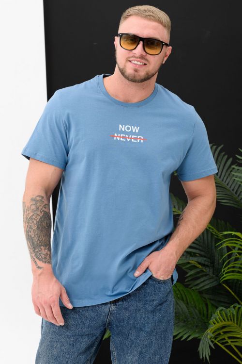 Футболка мужская 54251 индиго последний размер