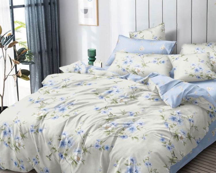 Постельное белье поплин эксклюзив на молнии - Салимата