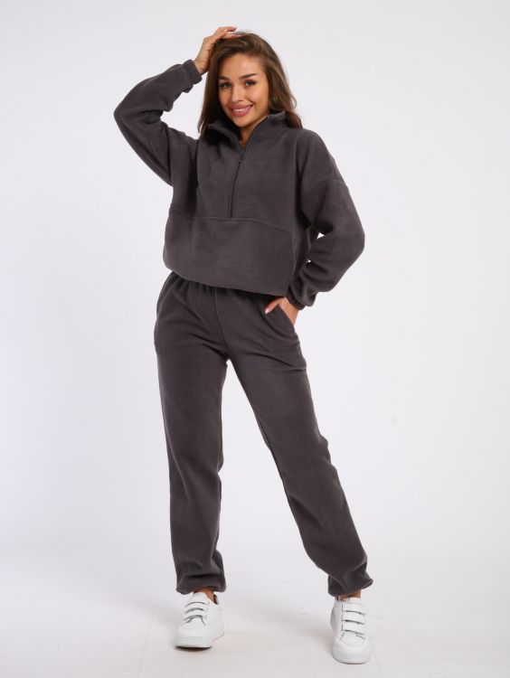 Костюм женский 5-338м (темно-серый)