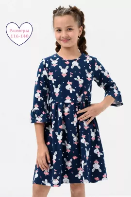 Платье Белая Зайка детское