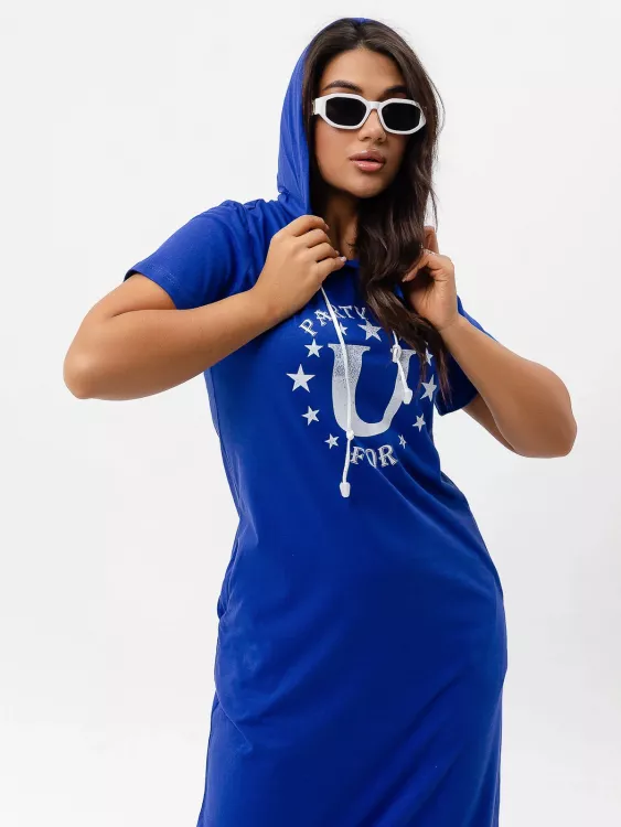 Платье Денс (василек)