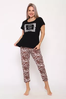 Пижама 85029 черный последний размер