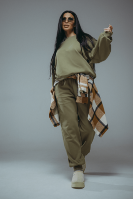 Калипсо костюм женский (оливковый)