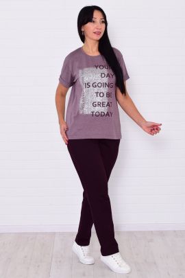 Костюм женский 5-332а (маджента)