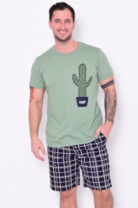 Пижама мужская 9-223 (оливковый)