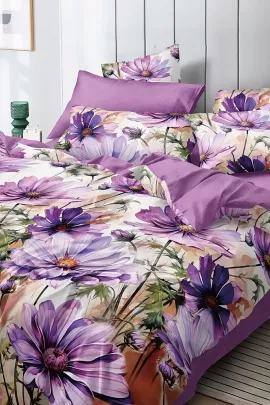 Постельное белье поплин эксклюзив на молнии - Беатрис