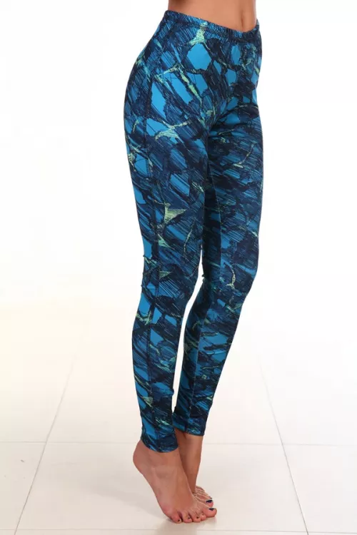 Леггинсы женские 8-19а (бирюза)