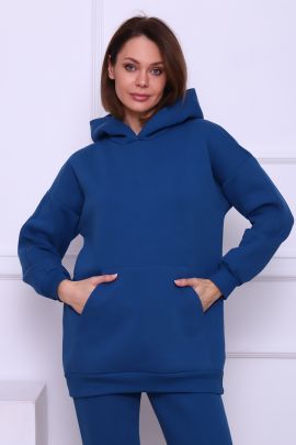 Перфект(индиго) толстовка(худи)