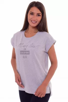 Футболка женская 6-144б (серый)