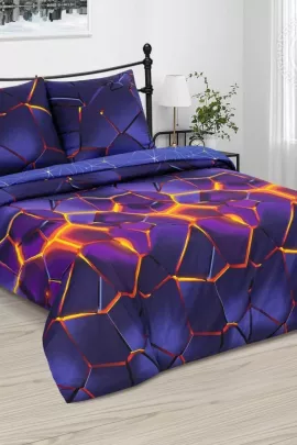 Комплект постельного белья (КПБ) Мерцание поплин 70*70 последний размер