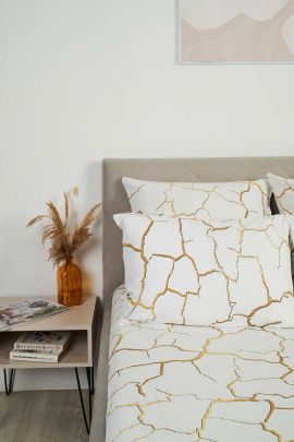 Комплект наволочек бязь - Кракле, цвет белый