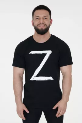 Футболка мужская Владимир черный последний размер