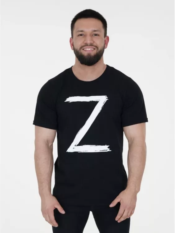 Футболка мужская Владимир черный последний размер