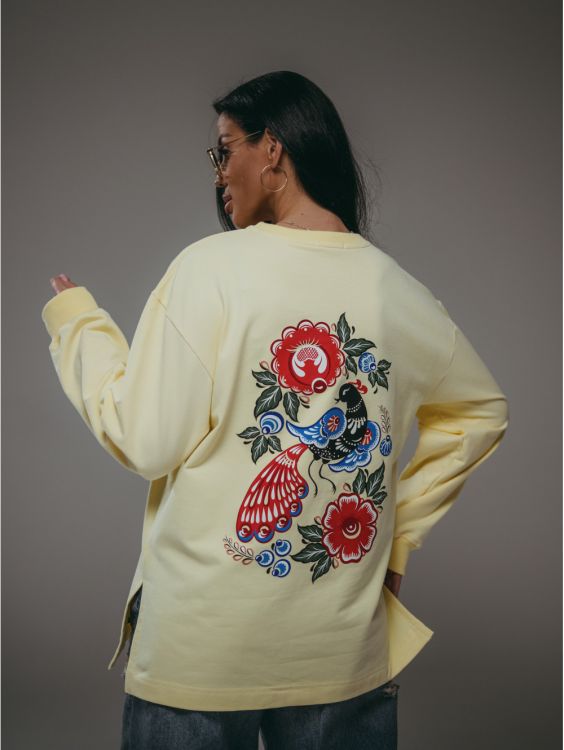 Русь свитшот женский (желтый) Русь свитшот женский (желтый)