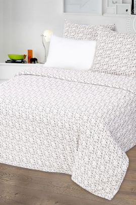 Пододеяльник трикотажный на молнии Эспрессо светлый последний размер