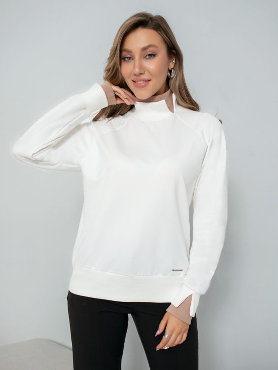 Джемпер Берта (экрю)