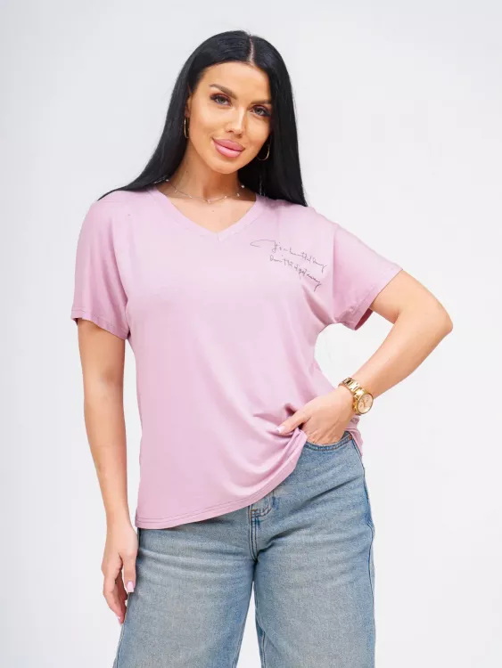 Оксана(сухая роза) футболка