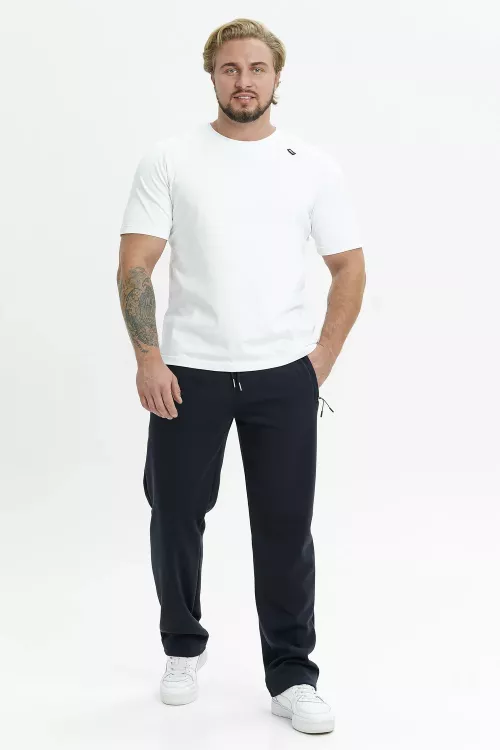 21 Брюки мужские зимние темно-синие последний размер