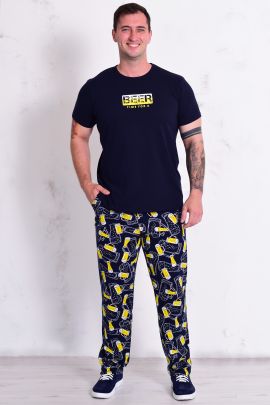 Пижама мужская 9-207 (темно-синий)