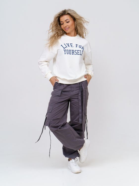 Свитшот Нонс (экрю)