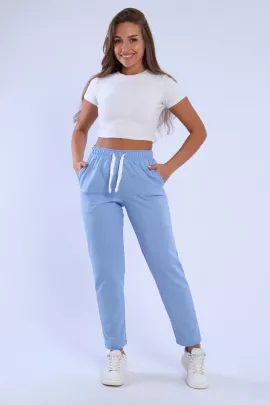 Брюки женские 8-038п (голубой)