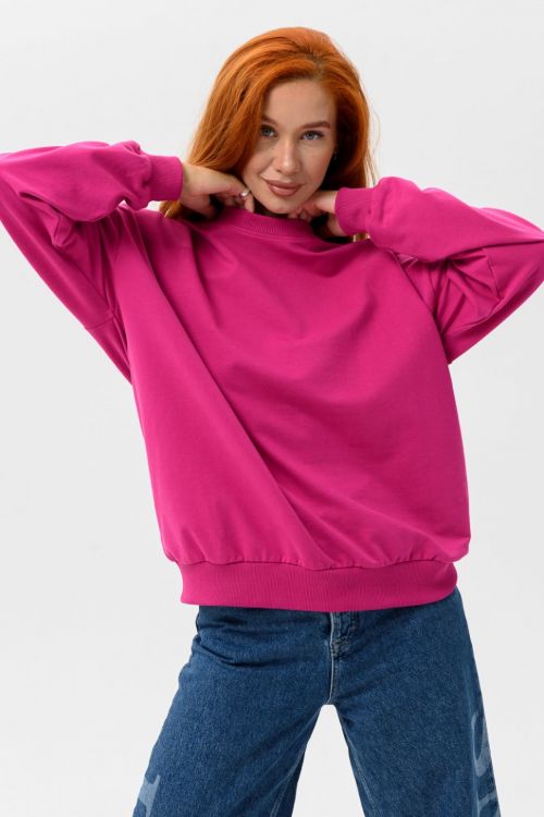 Свитшот 263917 лиловый последний размер