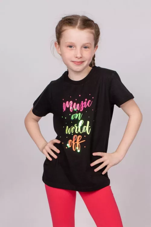 Футболка для девочки 51325 детская