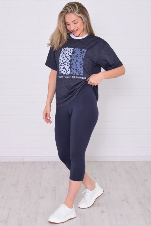 Бриджи женские 8-056д (графит)