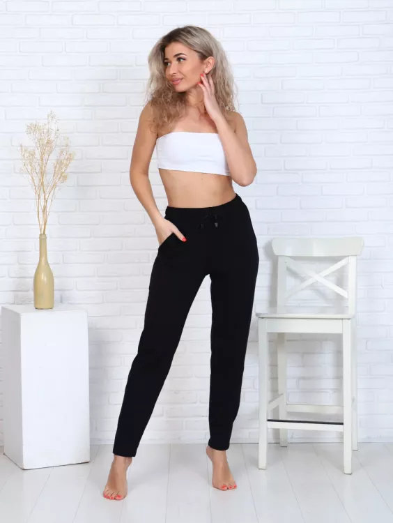 Брюки 8-038 черный последний размер