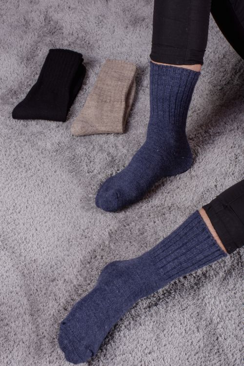 Носки мужские 24901 шерстяные джинс последний размер
